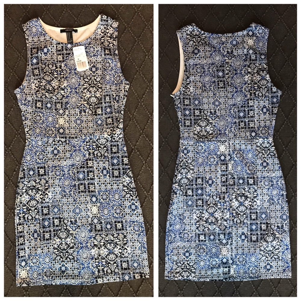 Forever 21 Mosaic Dress